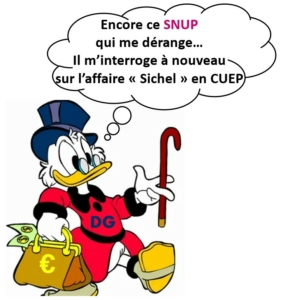 Encore ce SNUP qui me dérange 