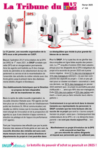 Tribune SNUP FEVRIER 2025