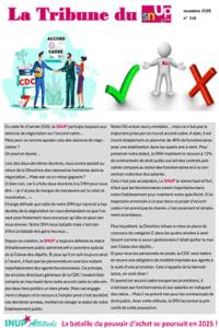 Tribune SNUP NOVEMBRE 2025